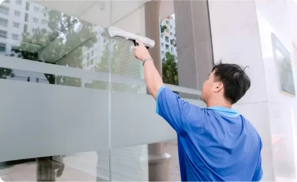 Dịch vụ vệ sinh văn phòng của NHONVIET 